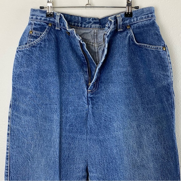 Vintage 80s Levi's 573 Denim Blue Jeans - 16 (31x30) - Picture 6 of 16